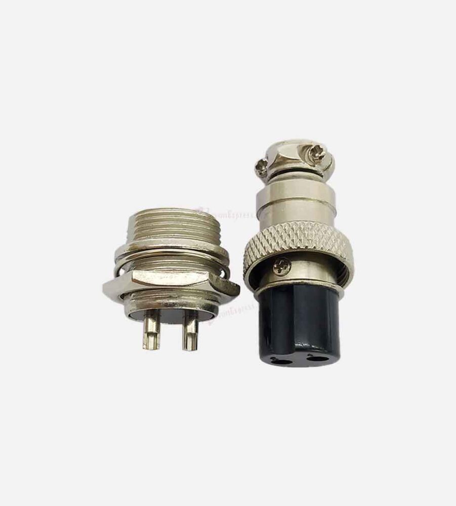 Buy 2 Pin Connector 2 Pin Mini Round Shell Connector Male Female Pair