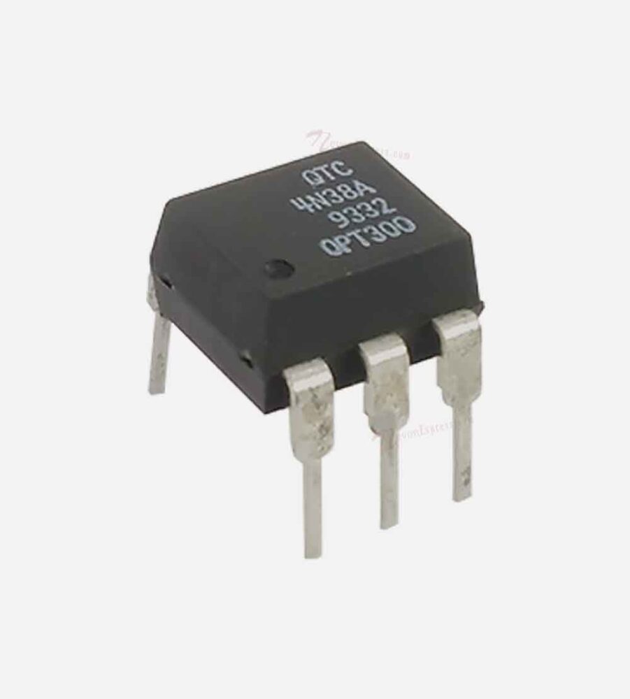 Buy 4N38 Optoisolator Transistor with Base Output 5000Vrms 1 Channel 6