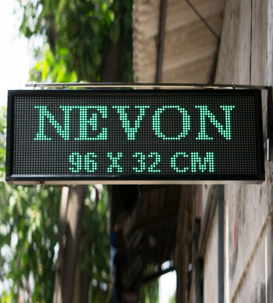 LED Scrolling Display Running Display Board Nevon Express