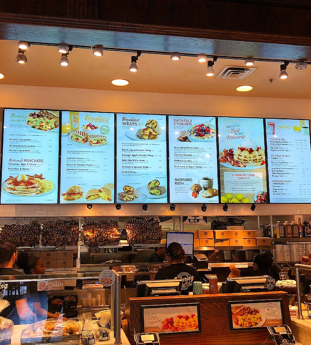 Buy Digital Menu Board Display Screen Programmable for Restaurant and Fast at Lowest Price in Nevon Express
