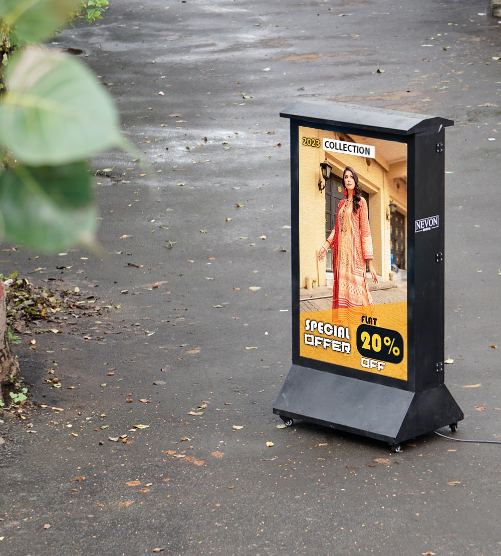 Buy 75 Inch Outdoor Led Display Standee P4 Waterproof Display at Lowest  Price in India