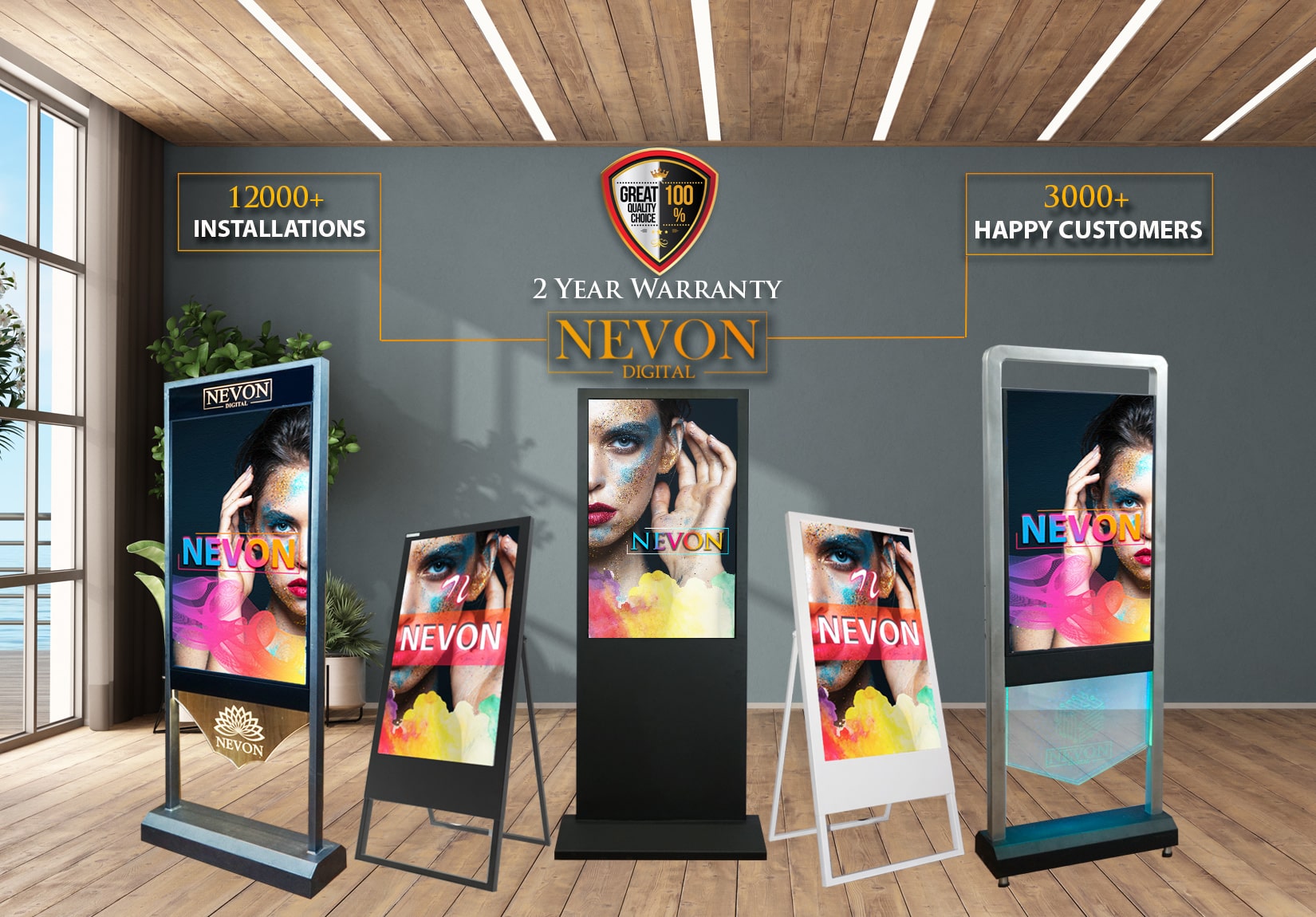 LCD Display Standee Banner 2-min new