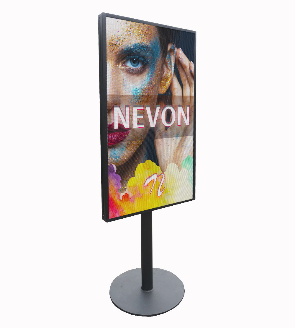 55 Inch Indoor Floor Stand Alone Advertising LCD Display Digital