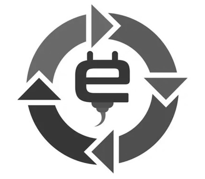 E waste logo