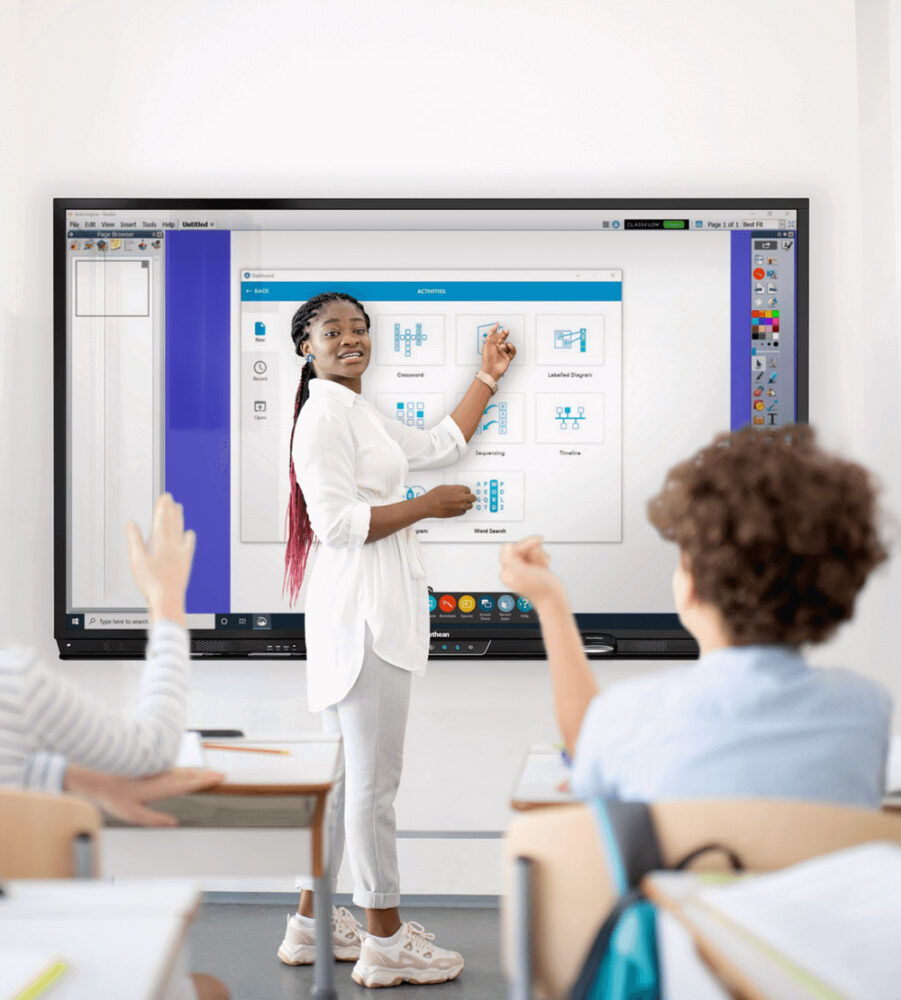 Interactive Smart White Board for Teaching Digital Board for Classroom