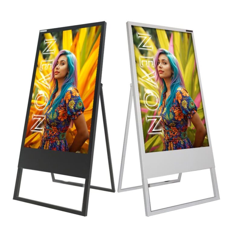 Digital Standees Floor Standing Digital SIgnage Displays | Nevon Express