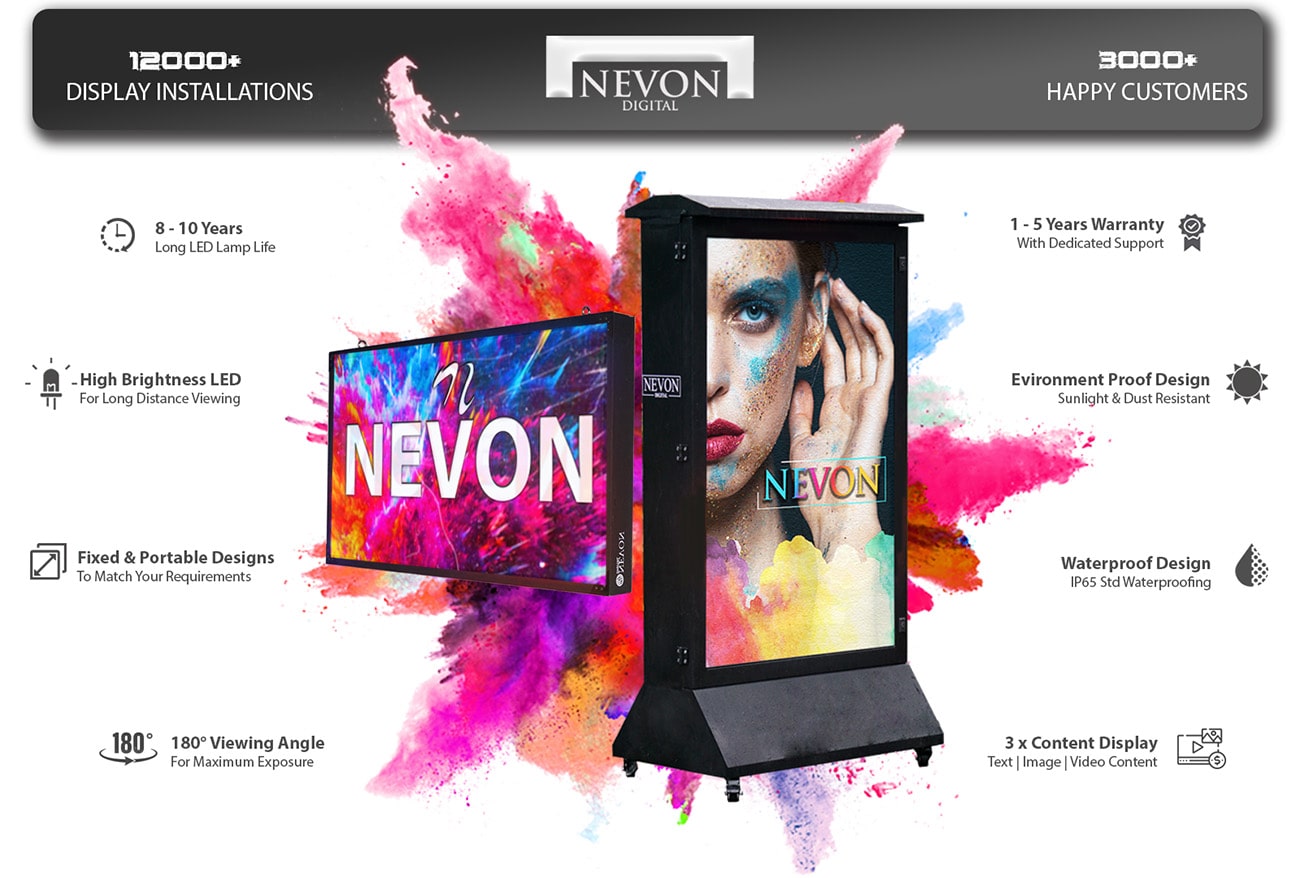 nevon outdoor display features banner 2025-min